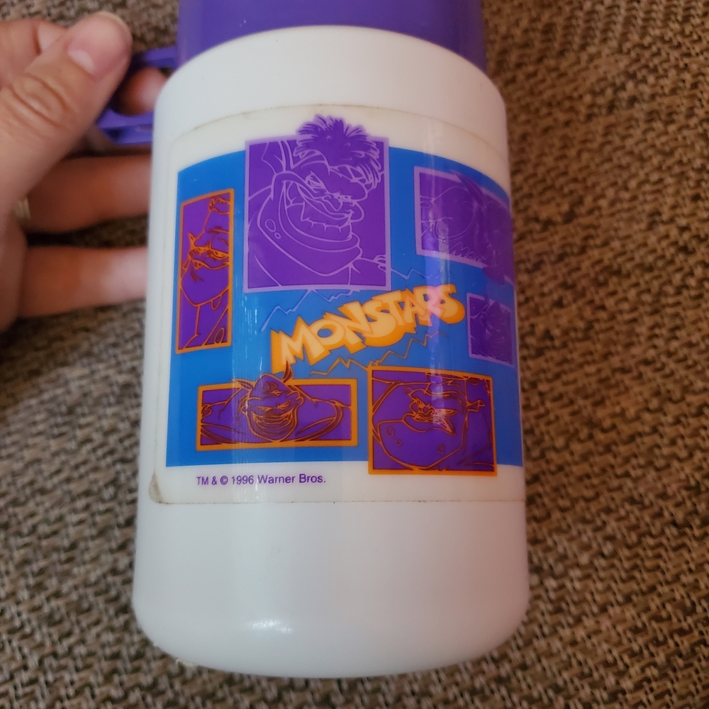 Kids Bath Bottle - Purple and White
